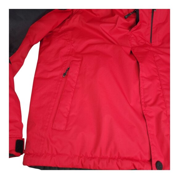 Gerry Mens Red & Black Puffer Jacket XL Polyester & Nylon Cold Weather Rated - Picture 12 of 16